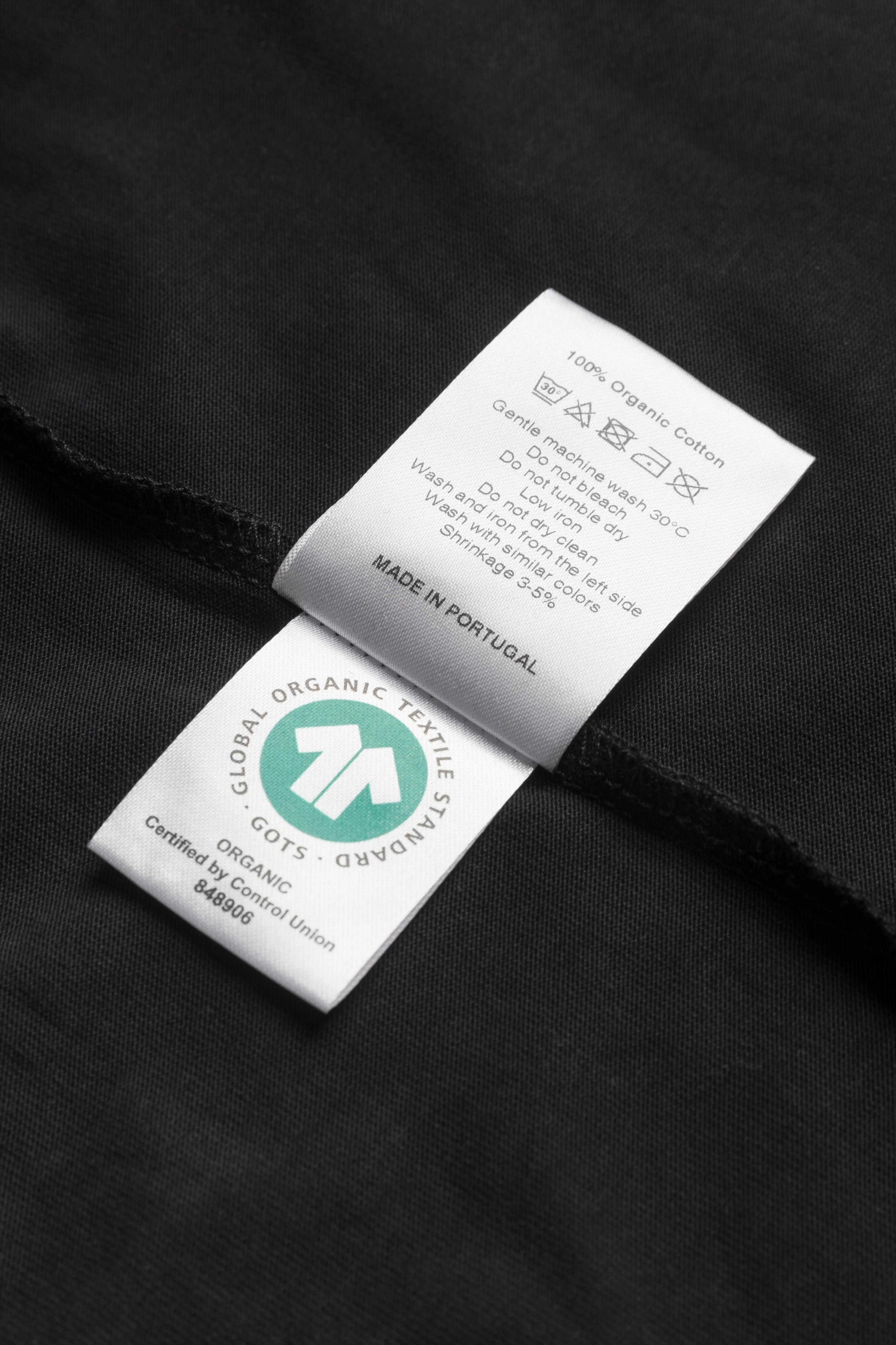032c Classics GOTS T-Shirt Black