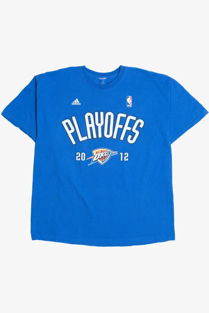 2012 Oklahoma City Thunder NBA Playoffs Adidas T-Shirt