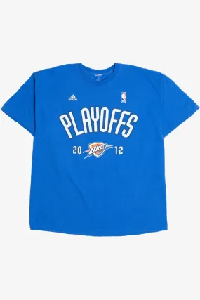 2012 Oklahoma City Thunder NBA Playoffs Adidas T-Shirt