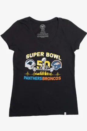 2015 50th Super Bowl Panthers Vs. Broncos T-Shirt