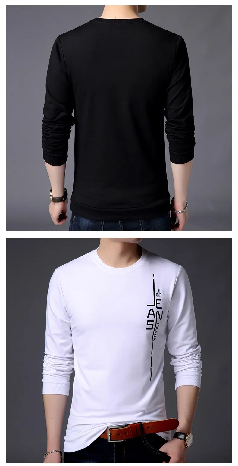 2019 New Fashion Hoodies Men Cotton Spandex Street Wear Trendy Sweatshirt Print Pullover Korean Tracksuit Casual Men Clothes