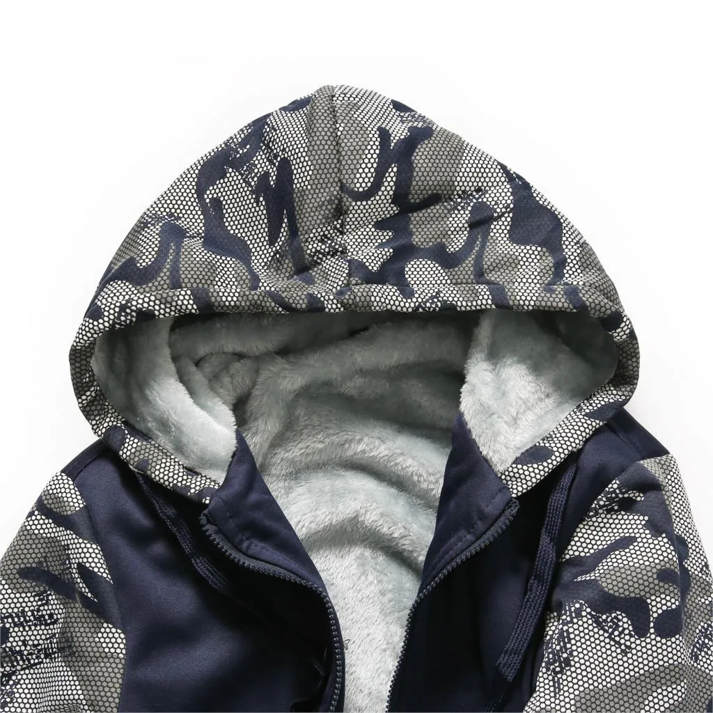 2019 new Winter Warm Hoodies Casual fleece style Hooded Coat men Thick Zipper Jacket male harajuku streetwear Sweatshirt M-4XL