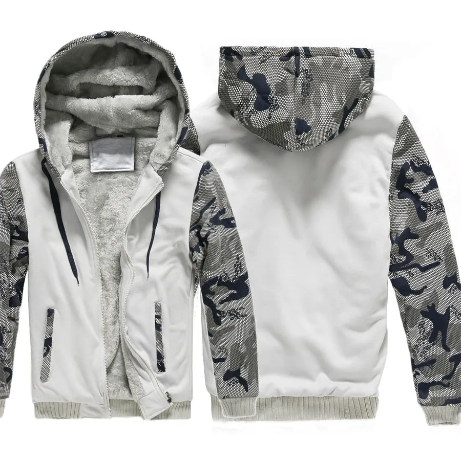 2019 new Winter Warm Hoodies Casual fleece style Hooded Coat men Thick Zipper Jacket male harajuku streetwear Sweatshirt M-4XL