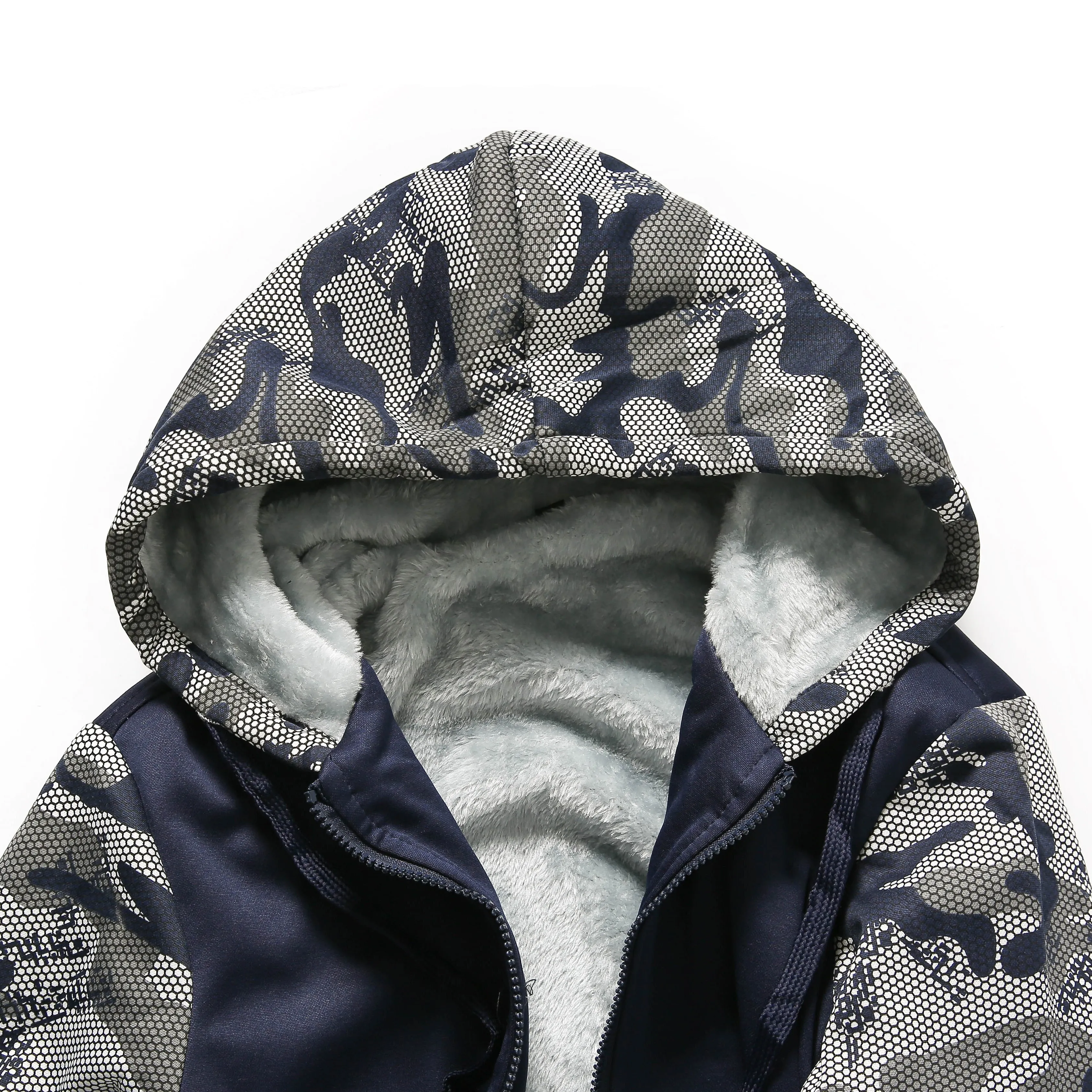 2019 new Winter Warm Hoodies Casual fleece style Hooded Coat men Thick Zipper Jacket male harajuku streetwear Sweatshirt M-4XL