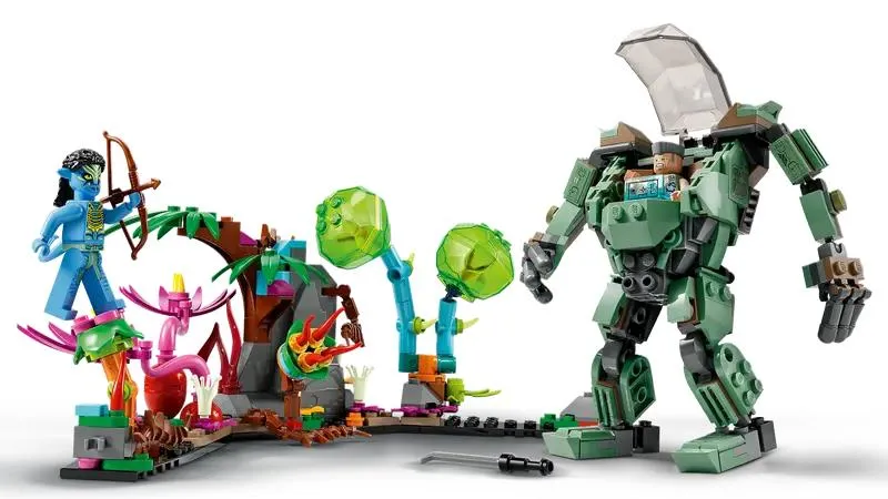 75571 Neytiri & Thanator vs. AMP Suit Quaritch