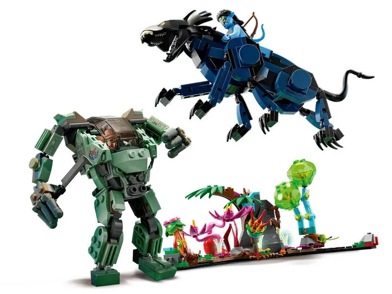 75571 Neytiri & Thanator vs. AMP Suit Quaritch
