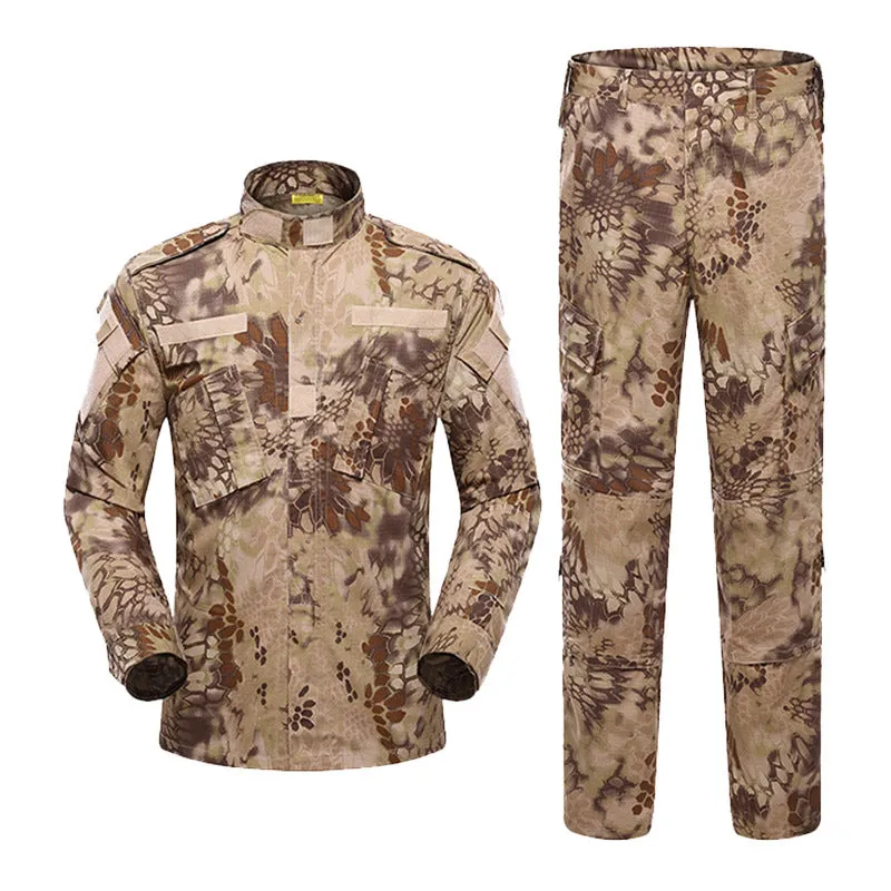 American Camo Outdoor Training Set Wear-resistant Suit