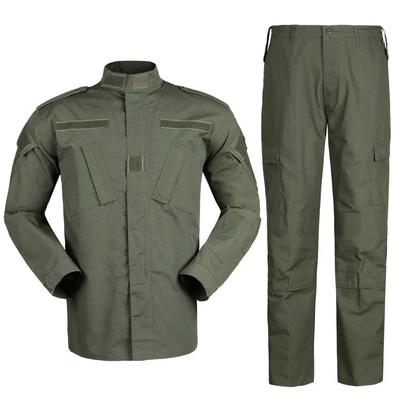 American Camo Outdoor Training Set Wear-resistant Suit