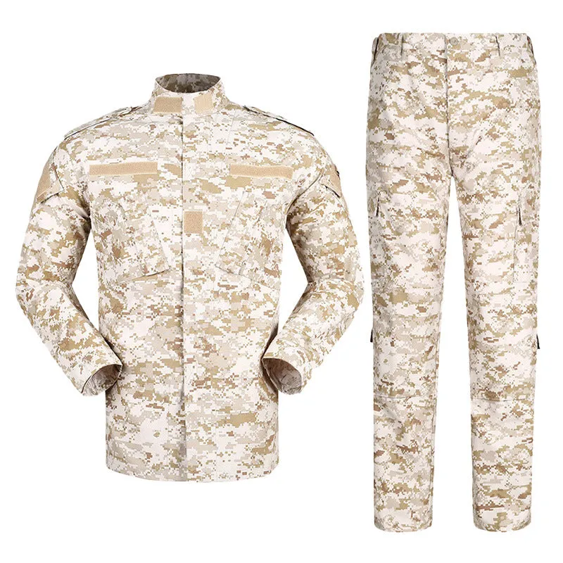 American Camo Outdoor Training Set Wear-resistant Suit