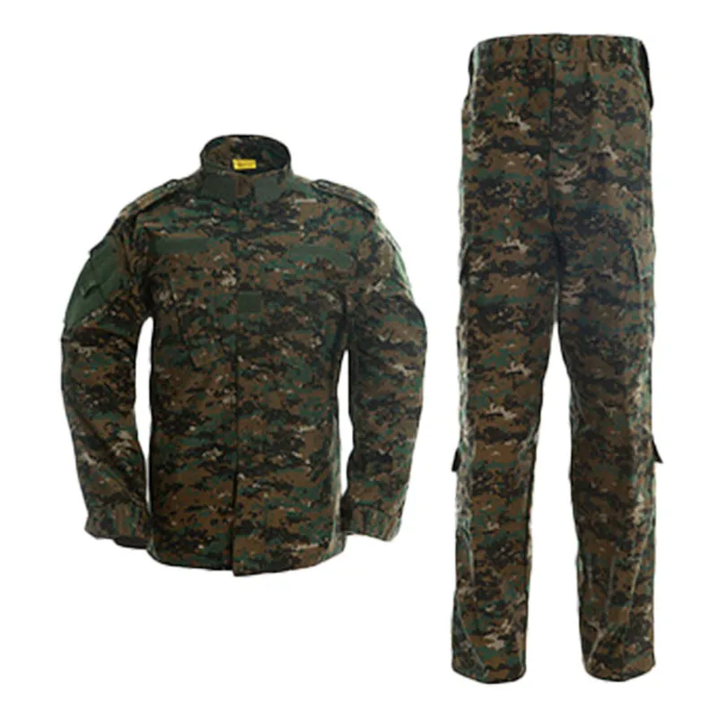 American Camo Outdoor Training Set Wear-resistant Suit