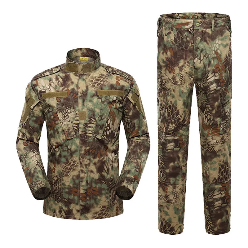 American Camo Outdoor Training Set Wear-resistant Suit