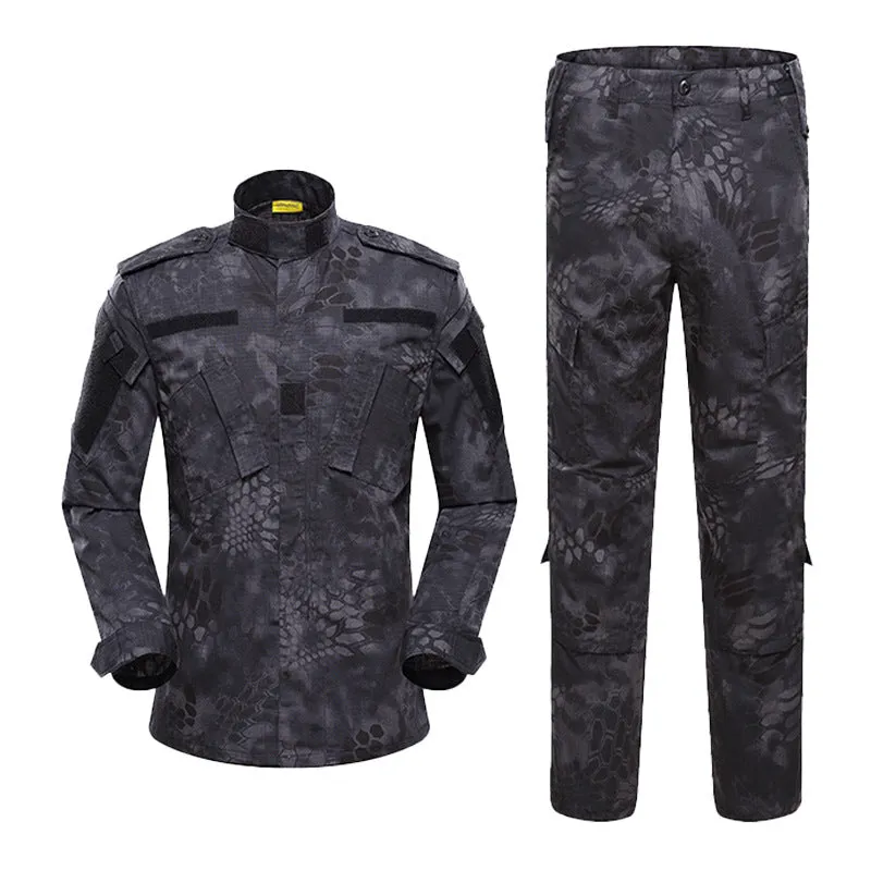 American Camo Outdoor Training Set Wear-resistant Suit