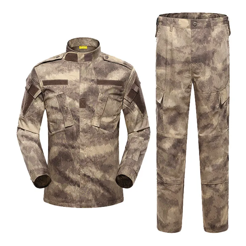 American Camo Outdoor Training Set Wear-resistant Suit