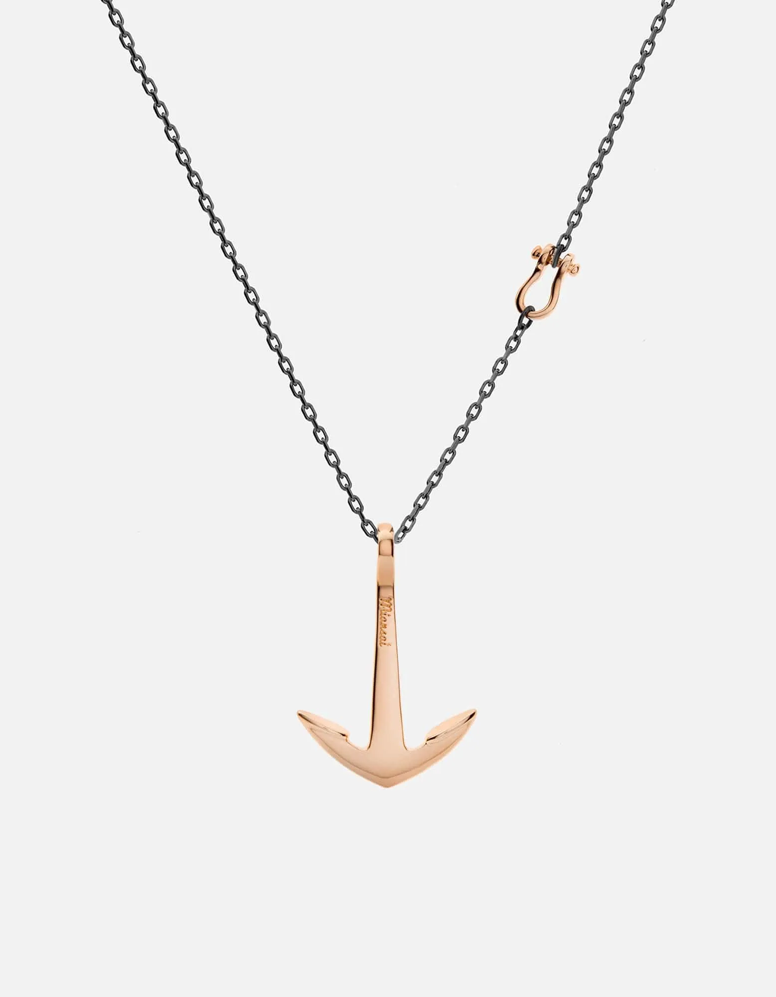 Anchor Necklace, Gold
