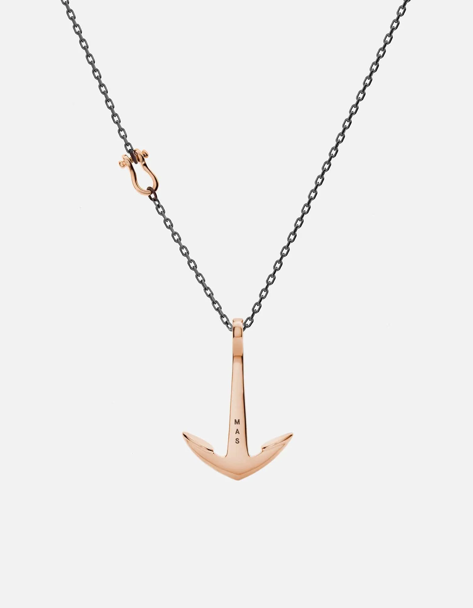 Anchor Necklace, Gold