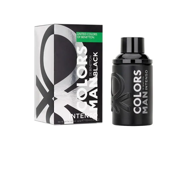 Benetton Men Colors Black Intenso For Men EDP 100Ml
