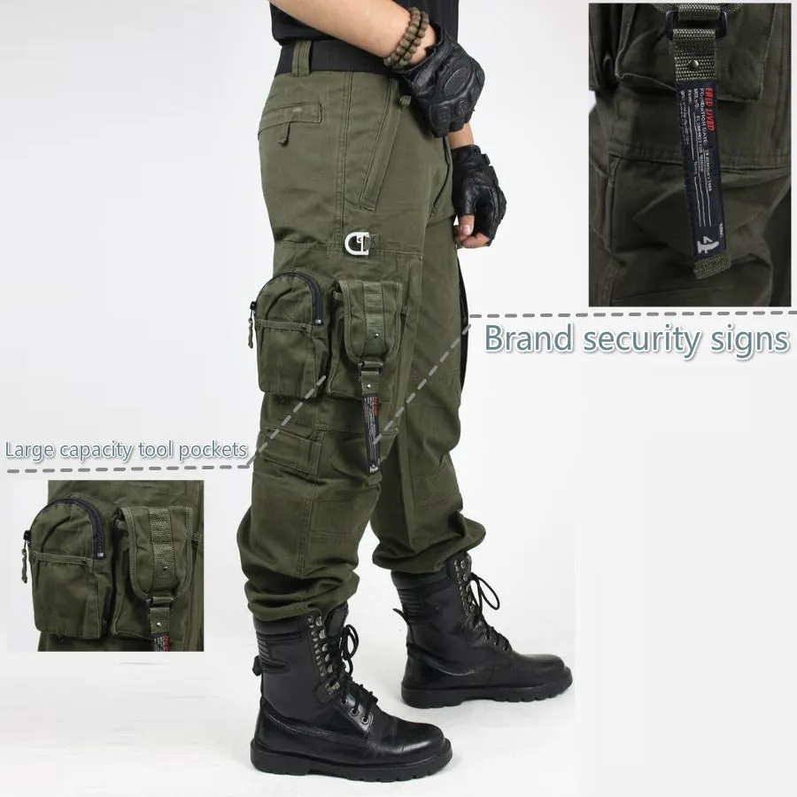 Big Pocket Cotton  Men's Cargo Pants