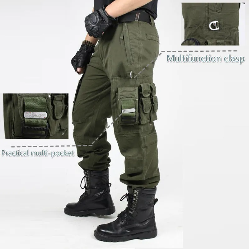 Big Pocket Cotton  Men's Cargo Pants