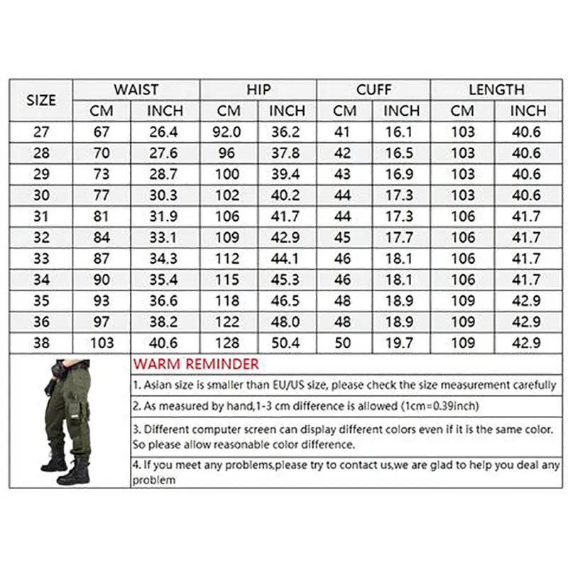 Big Pocket Cotton  Men's Cargo Pants