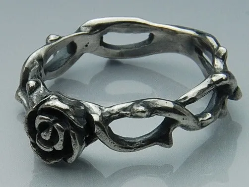 Cable Rose Ring