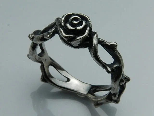 Cable Rose Ring