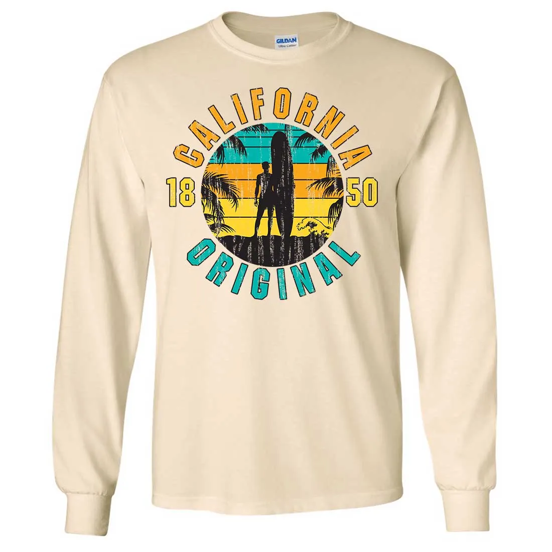 California Original Vintage Surfer Long Sleeve Shirt