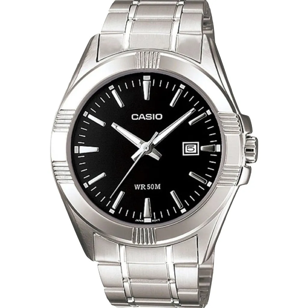 Casio - MTP-1308D-1AVDF - Stainless Steel Wrist Watch for Men