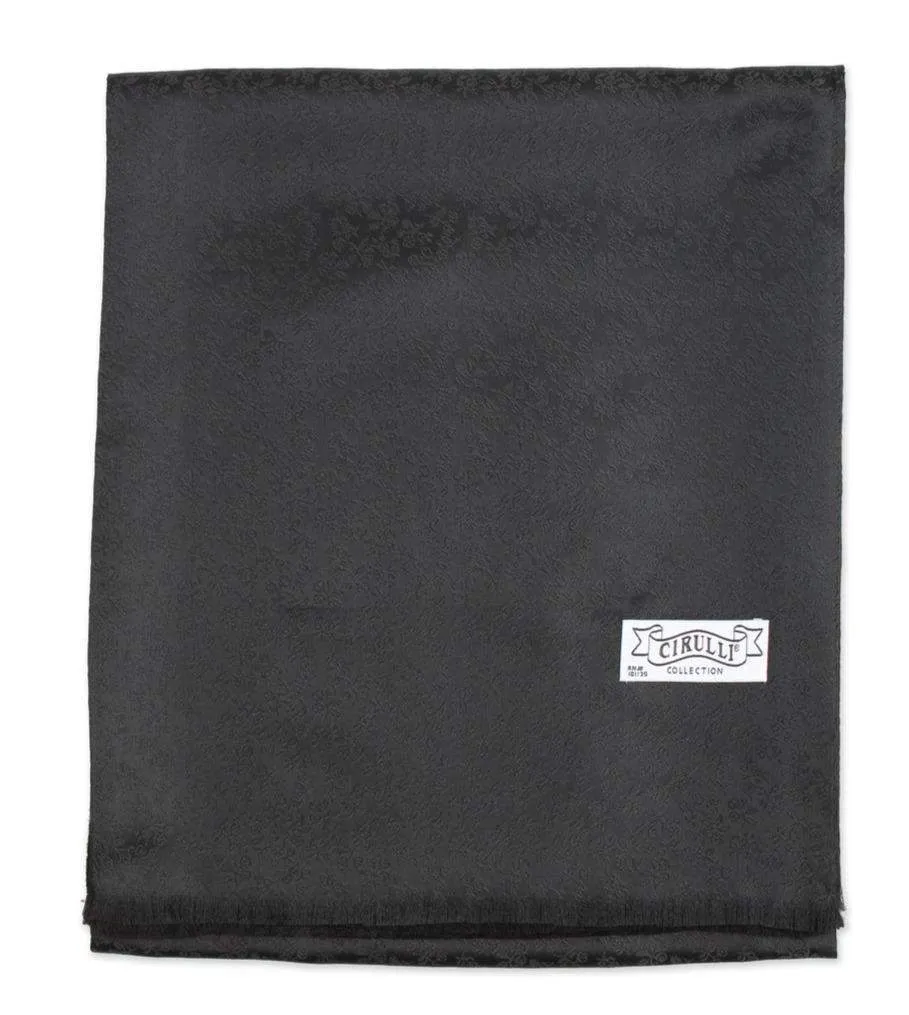 Reversible Black Cirulli Mens Scarf