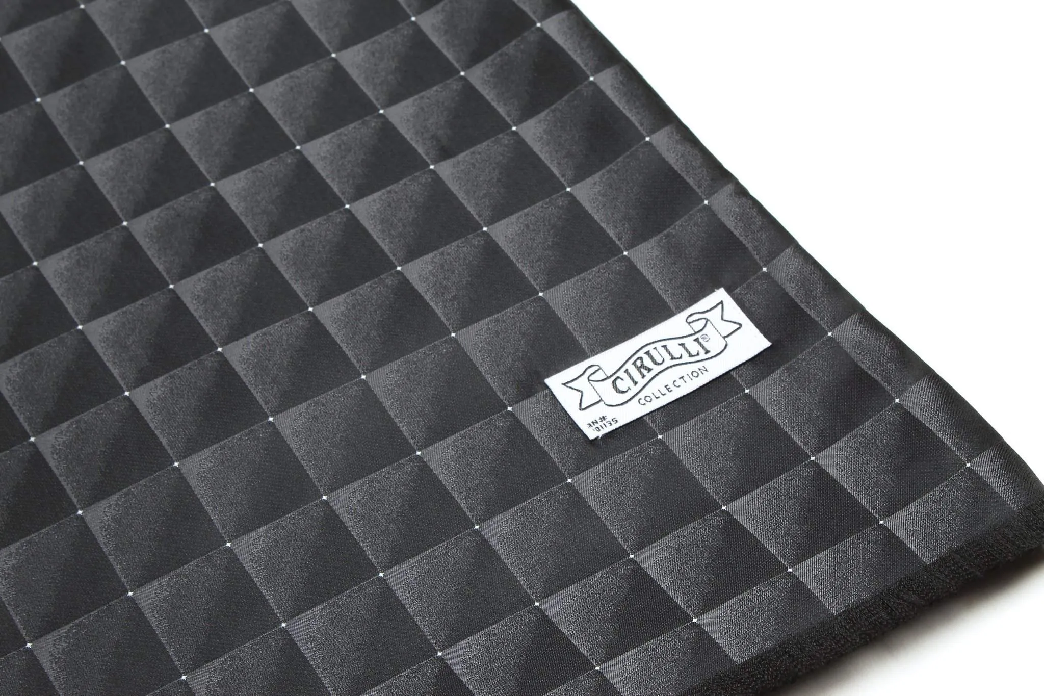 Reversible Black Cirulli Mens Scarf