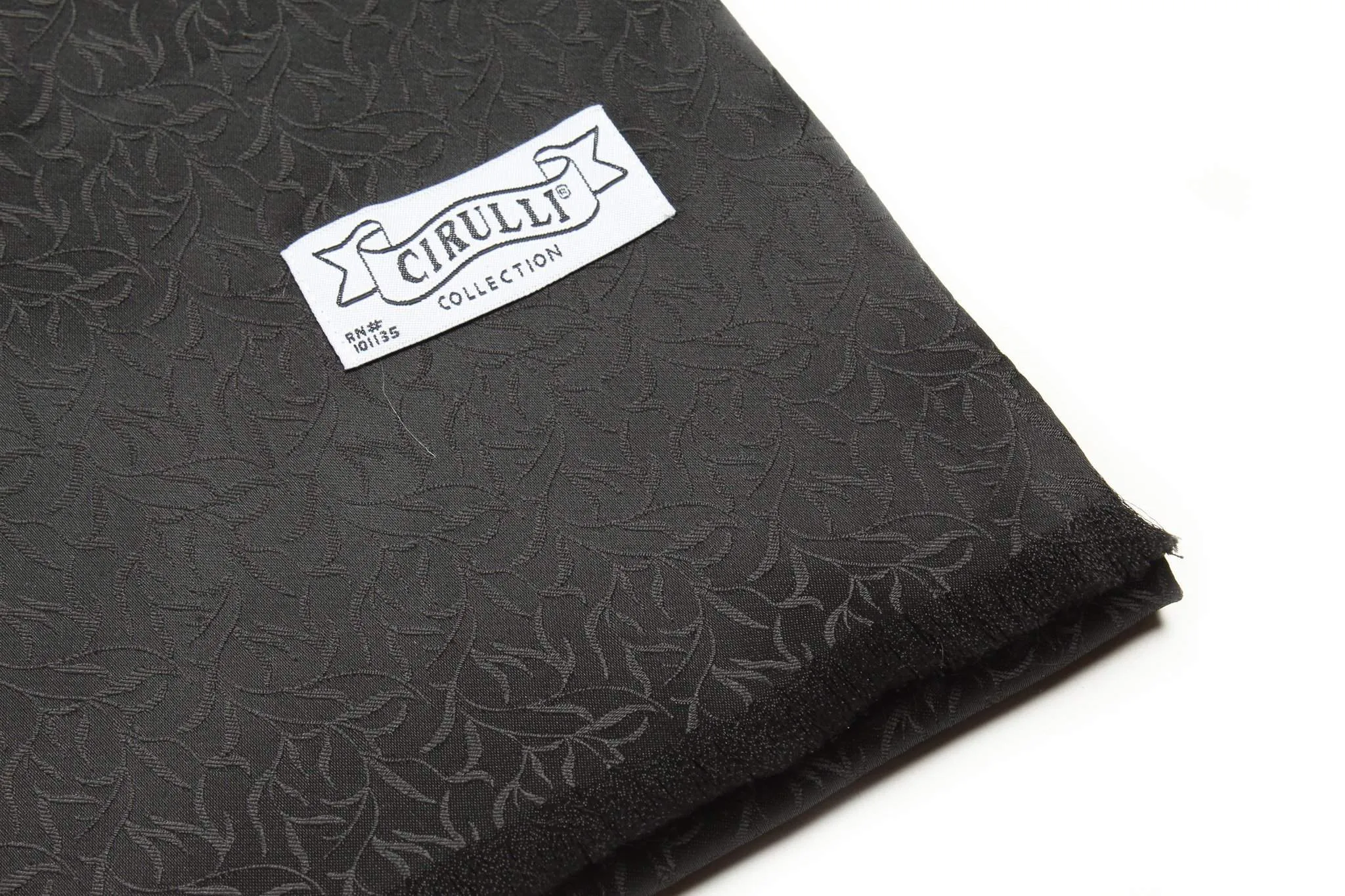 Reversible Black Cirulli Mens Scarf