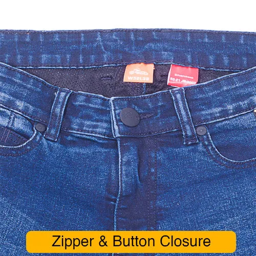 Custom Size Silver Stone Men's Jeans