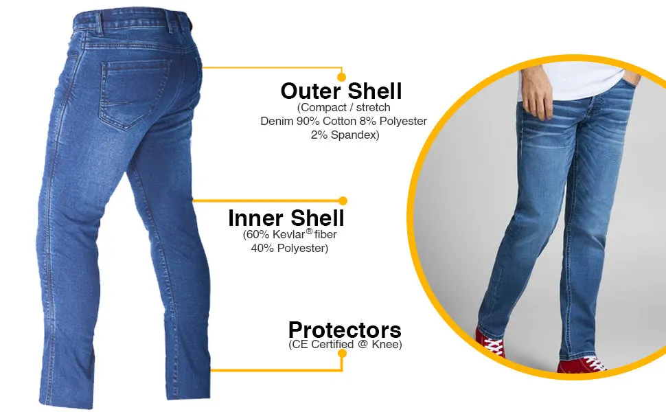 Custom Size Silver Stone Men's Jeans