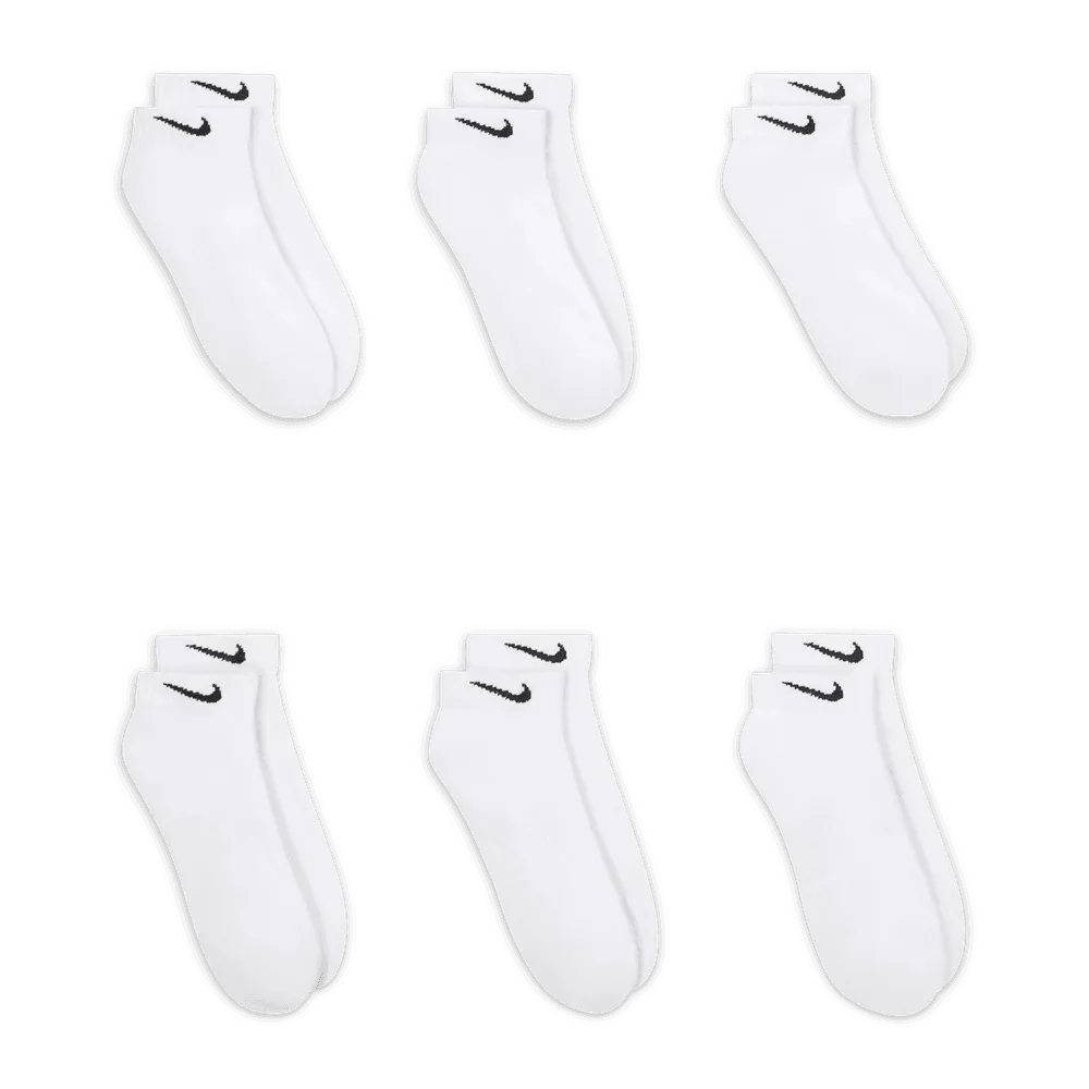 Everyday Low-Cut Socks(6 Pairs) 'White'
