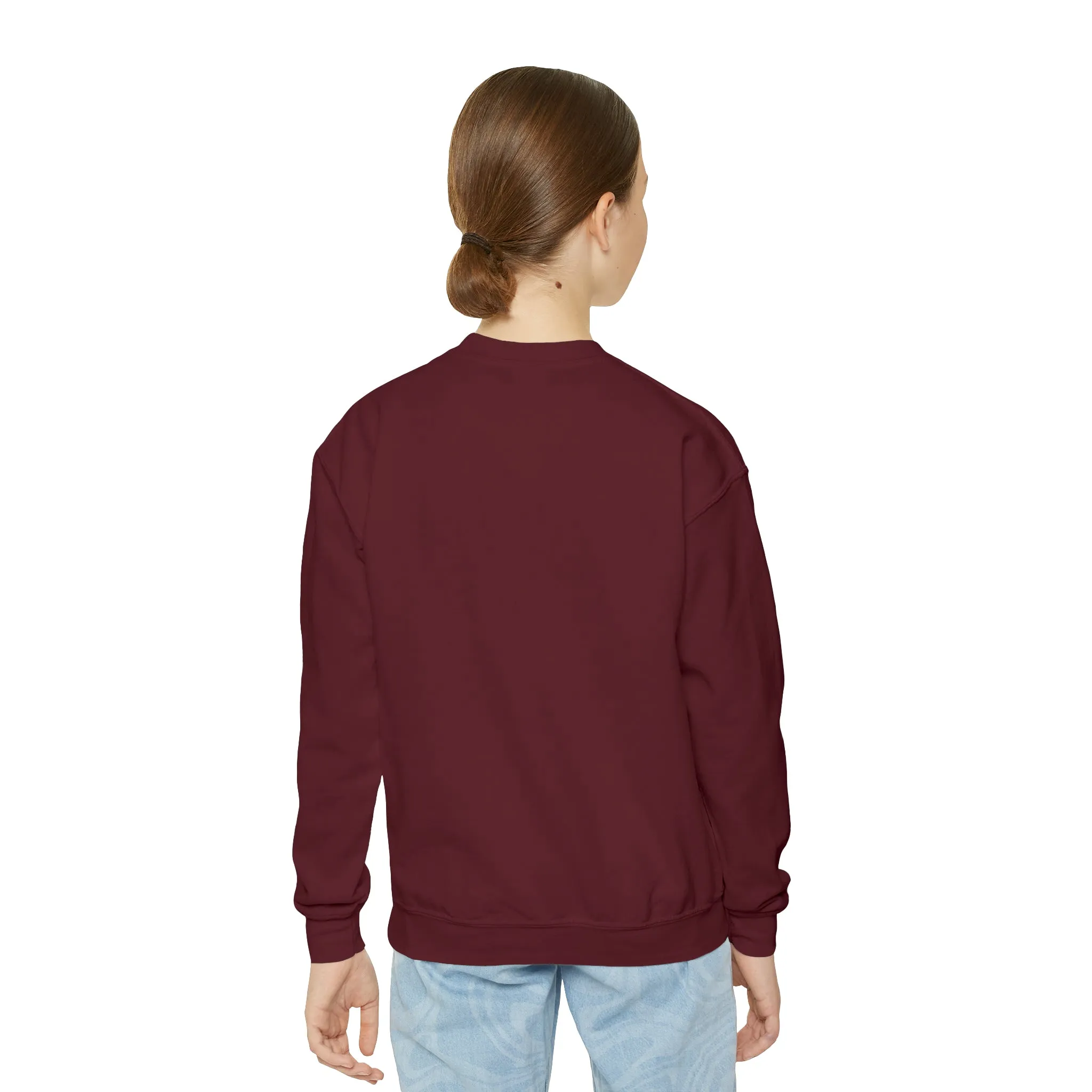 Fall Is In The Air | Youth Crewneck Sweatshirt