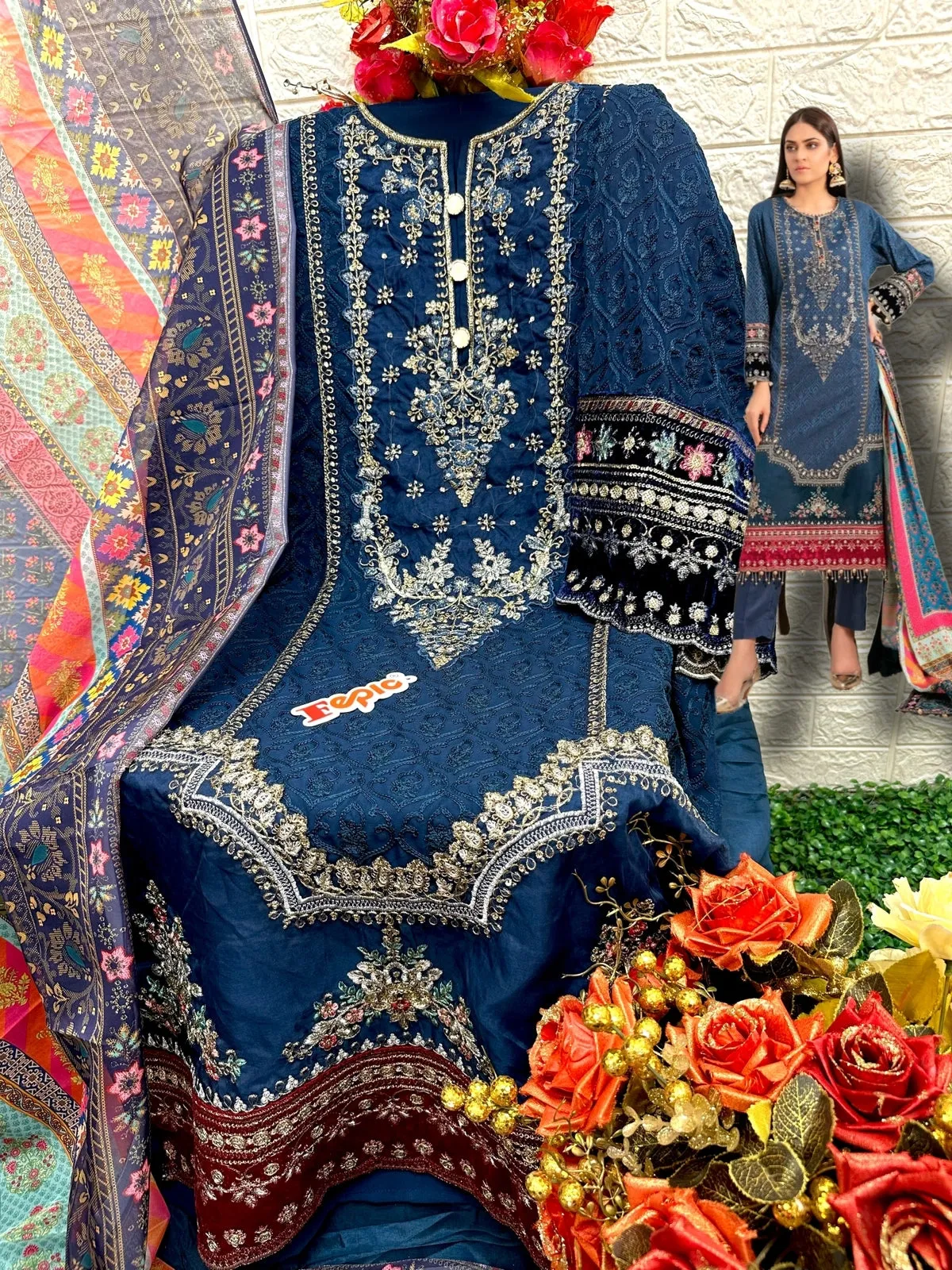 FEPIC ROSEMEEN D 1521 SALWAR SUIT