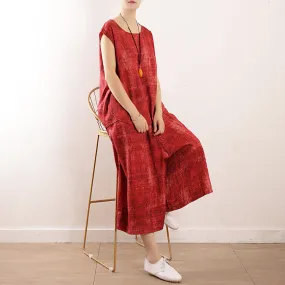 Floral Women Summer Suits Loose Women Wide Legs ATM962301