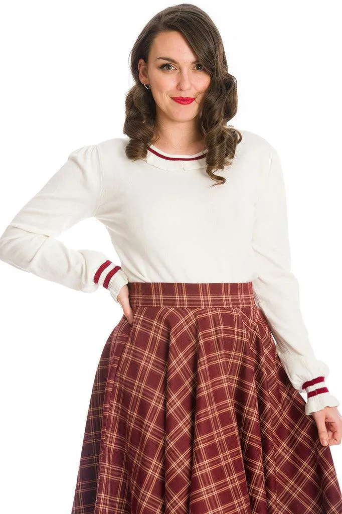 Frill Me Puff Sleeve Frill Jumper