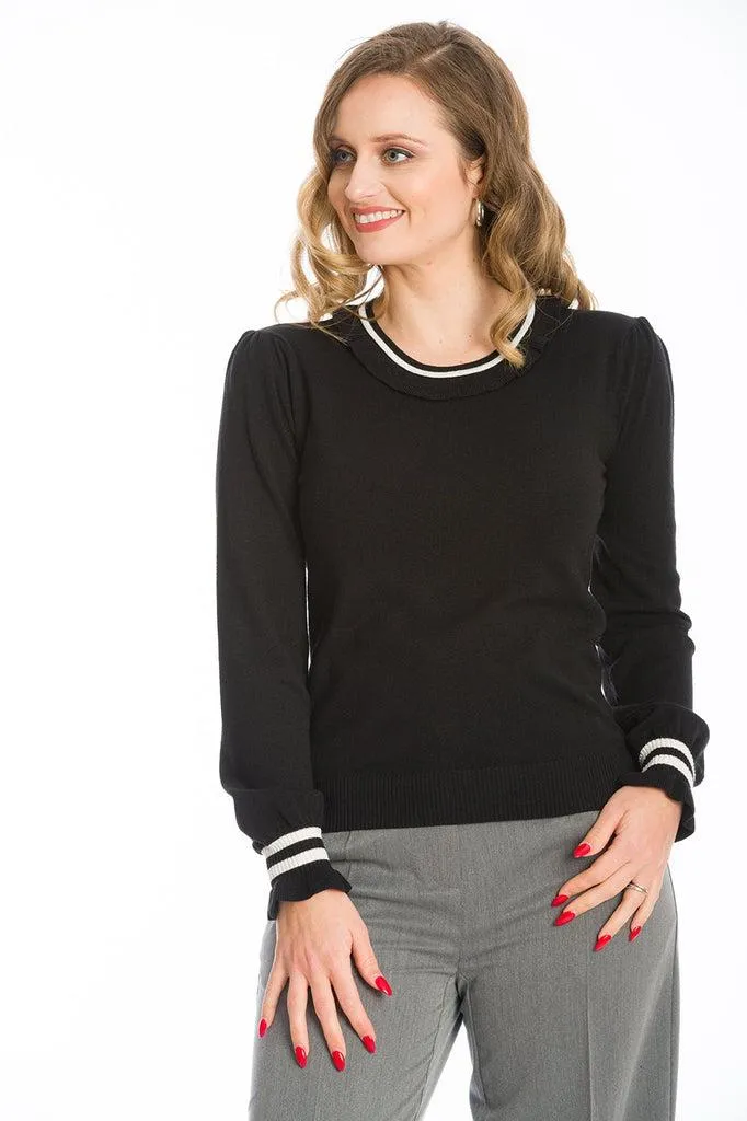Frill Me Puff Sleeve Frill Jumper