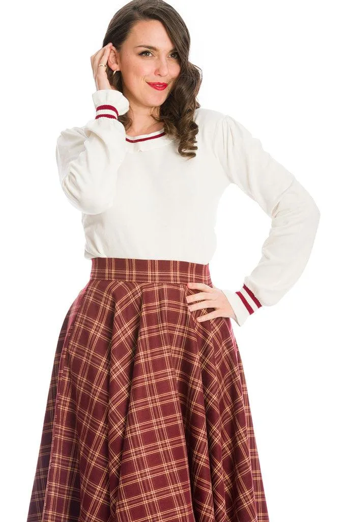 Frill Me Puff Sleeve Frill Jumper