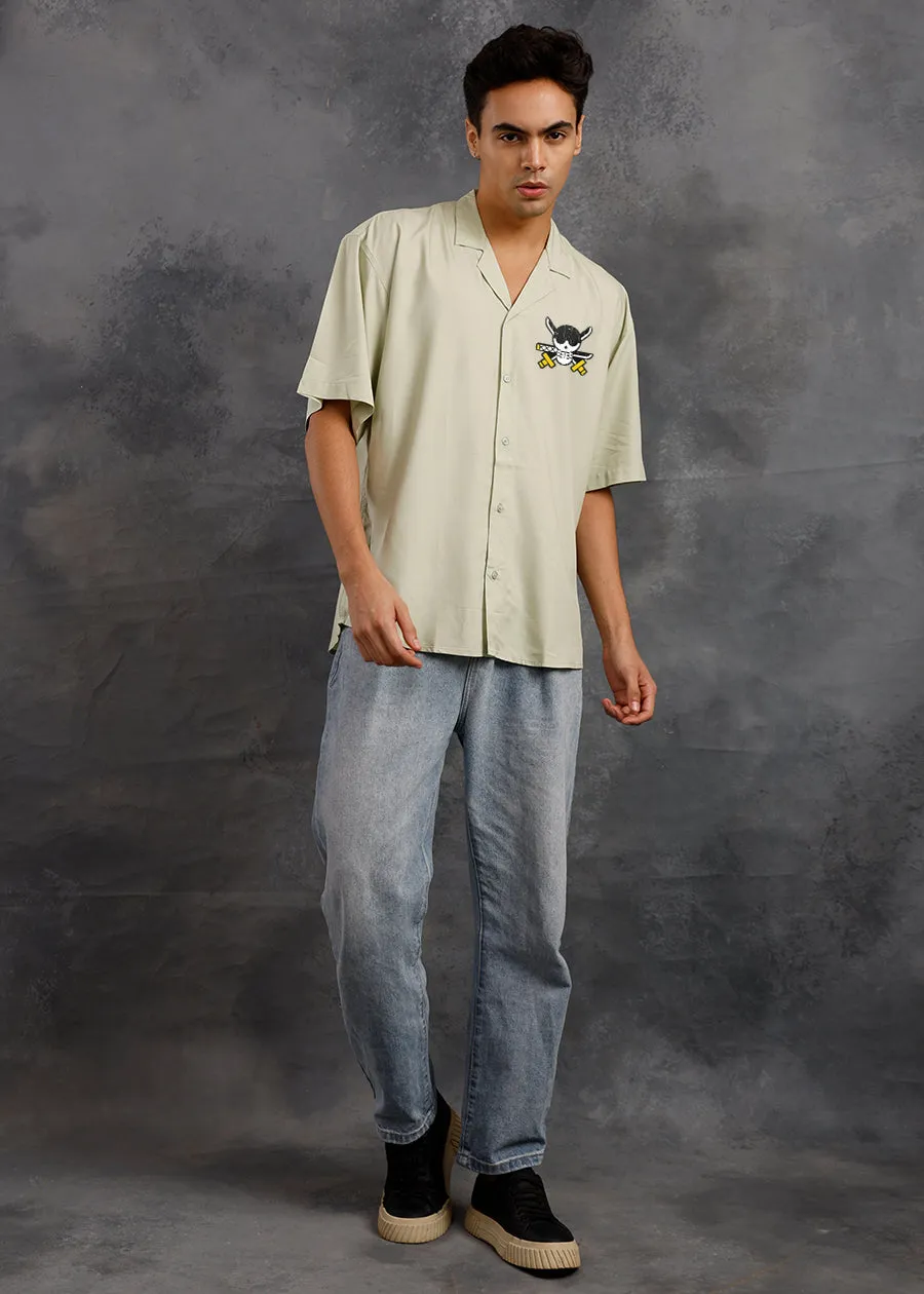 Fluidic Oversized Shirt for Men by Hunter Zoro - Stylish and Comfortable