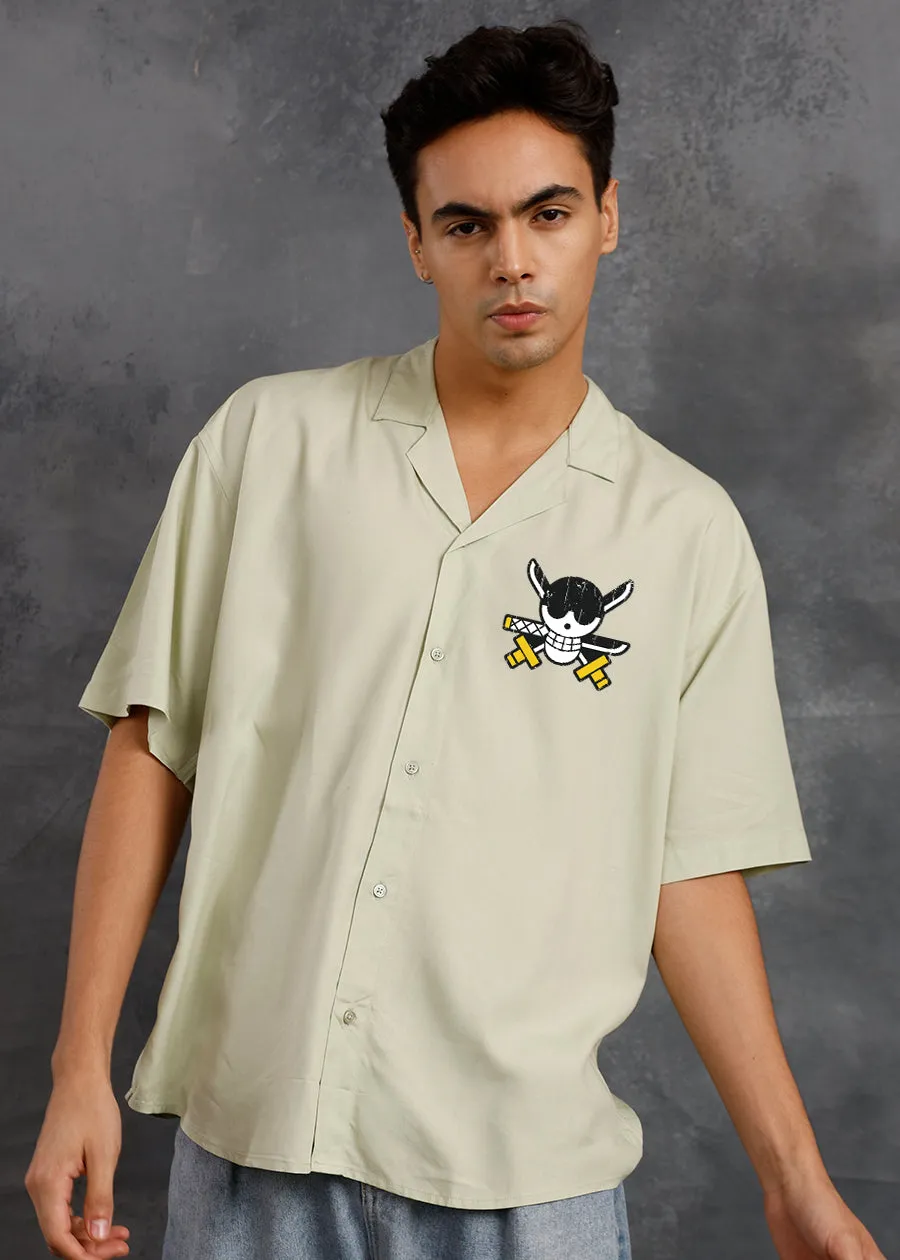 Fluidic Oversized Shirt for Men by Hunter Zoro - Stylish and Comfortable