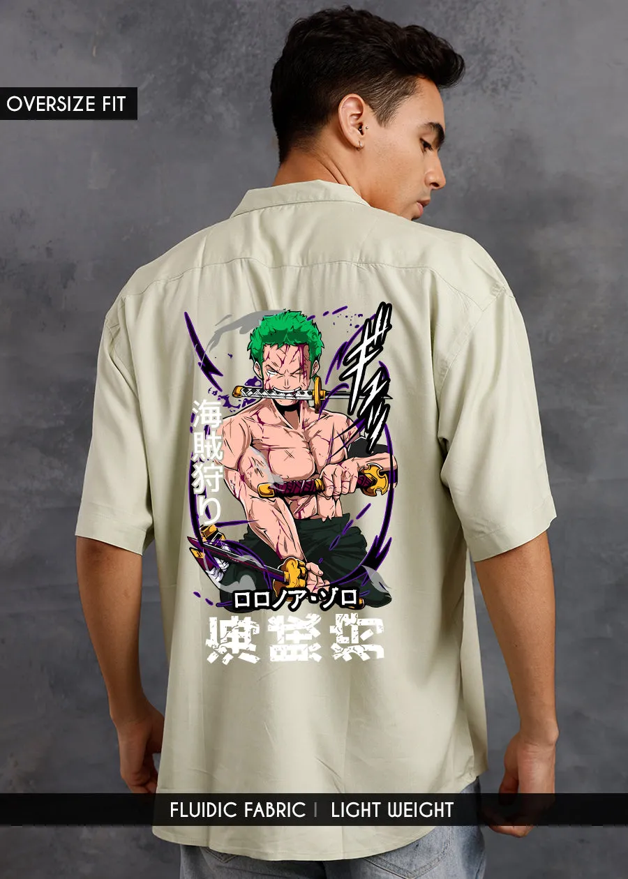 Fluidic Oversized Shirt for Men by Hunter Zoro - Stylish and Comfortable