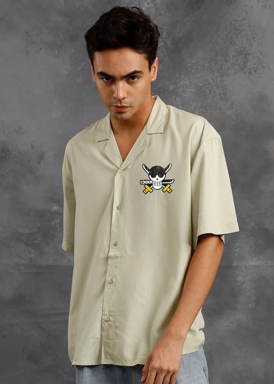 Fluidic Oversized Shirt for Men by Hunter Zoro - Stylish and Comfortable