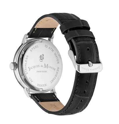 JDM Military (Jacques Du Manoir) - WG004-07 - Kilo - Stainless Steel Wrist Watch for Men - 10 ATM