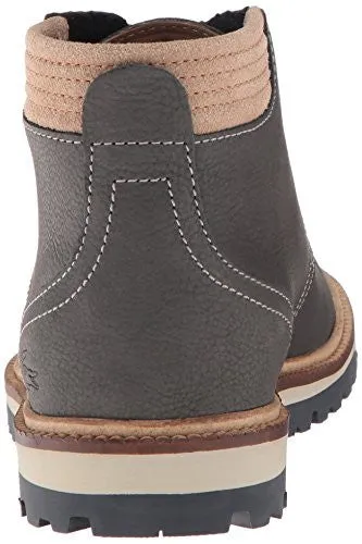 LACOSTE MEN'S MONTBARD 416 1 FASHION SNEAKER CHUKKA BOOT, DARK GREY, 10 M US