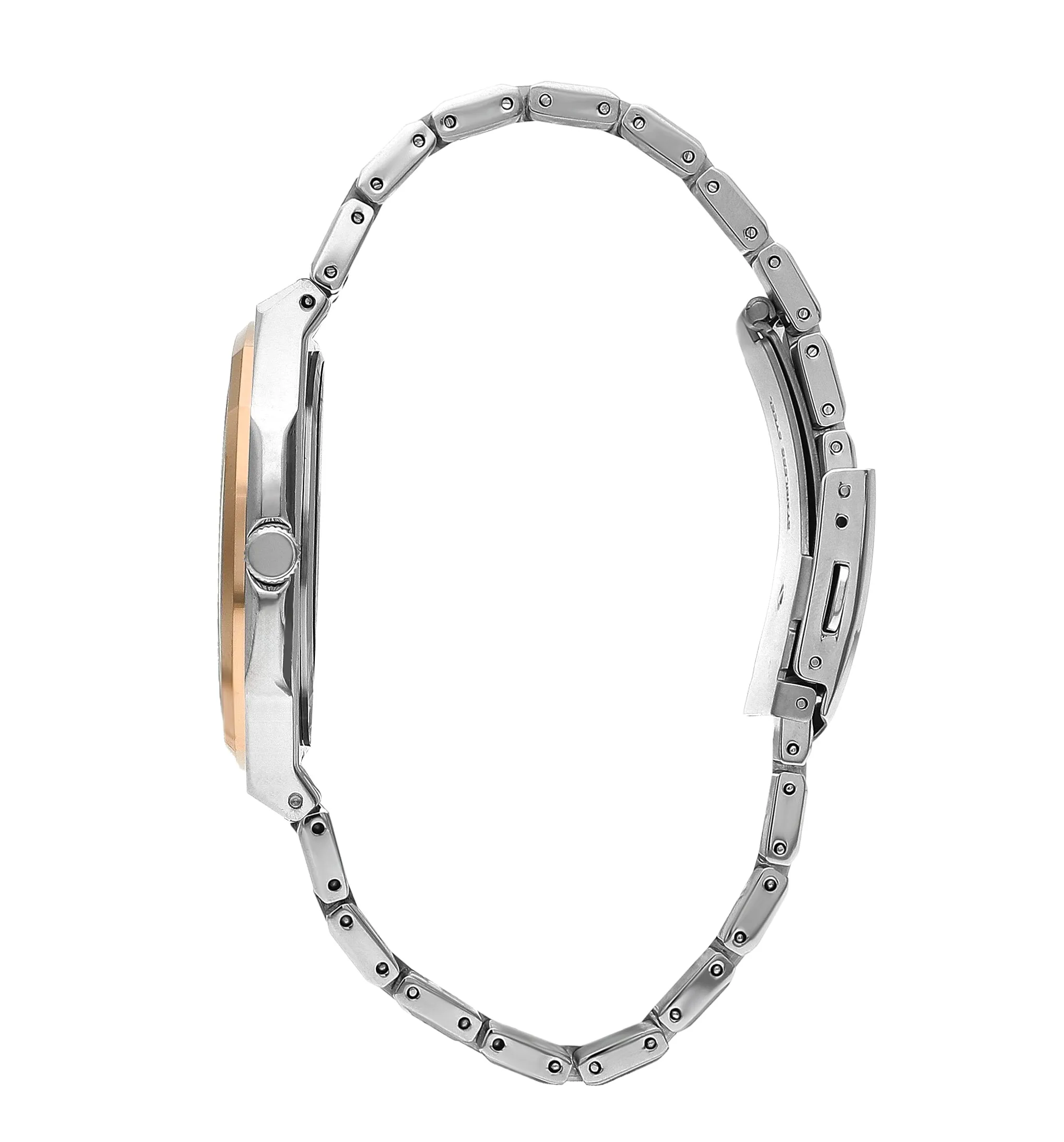 Lee Cooper LC07861.530 Gent Super Metal Silver/Rose Gold Watch