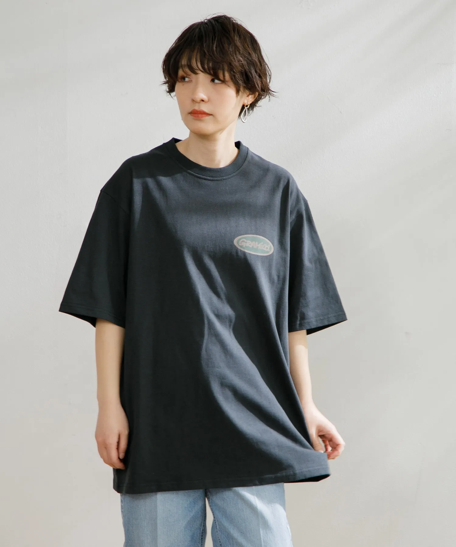 【MEN , WOMEN】GRAMICCI OVAL TEE