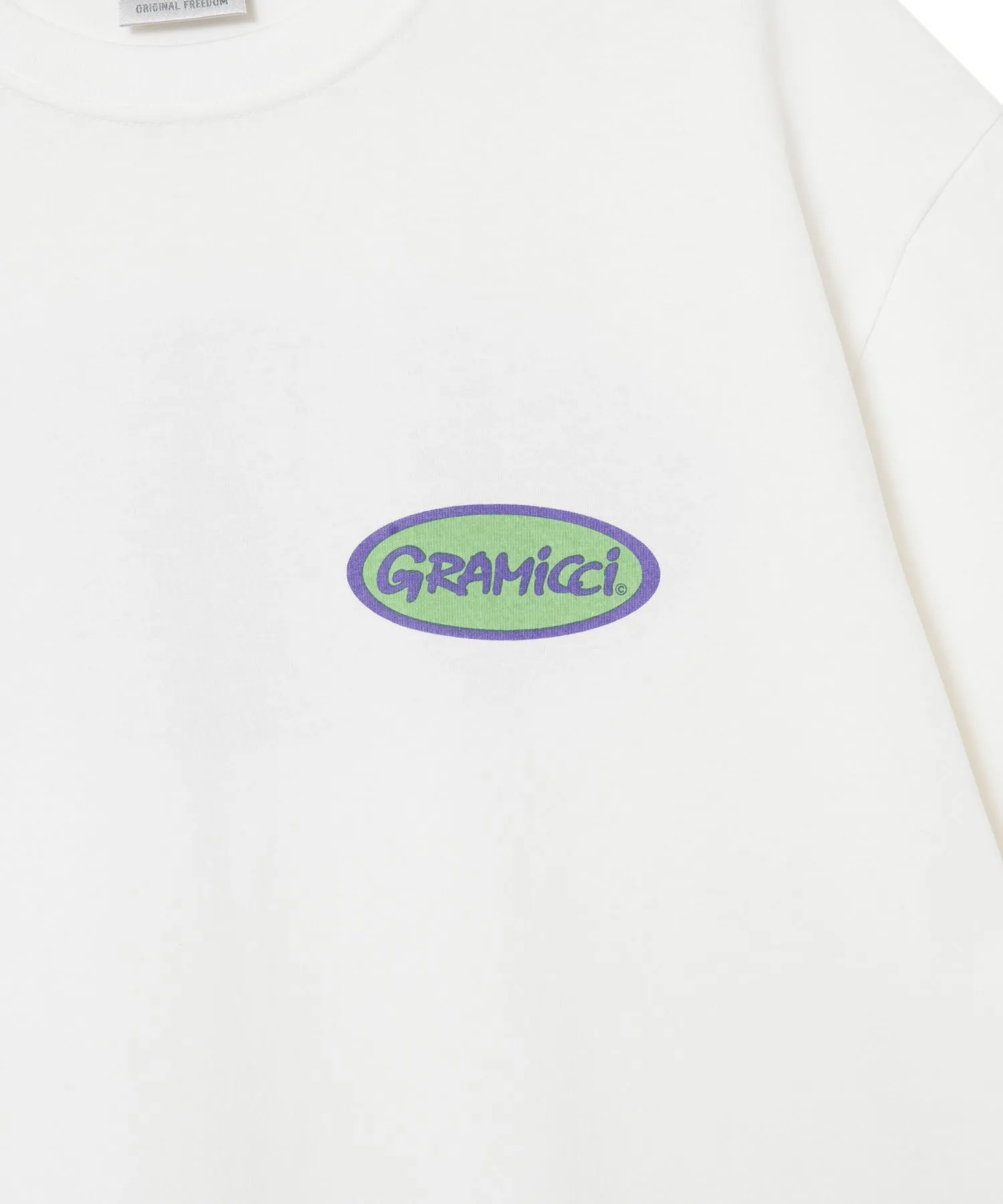 【MEN , WOMEN】GRAMICCI OVAL TEE