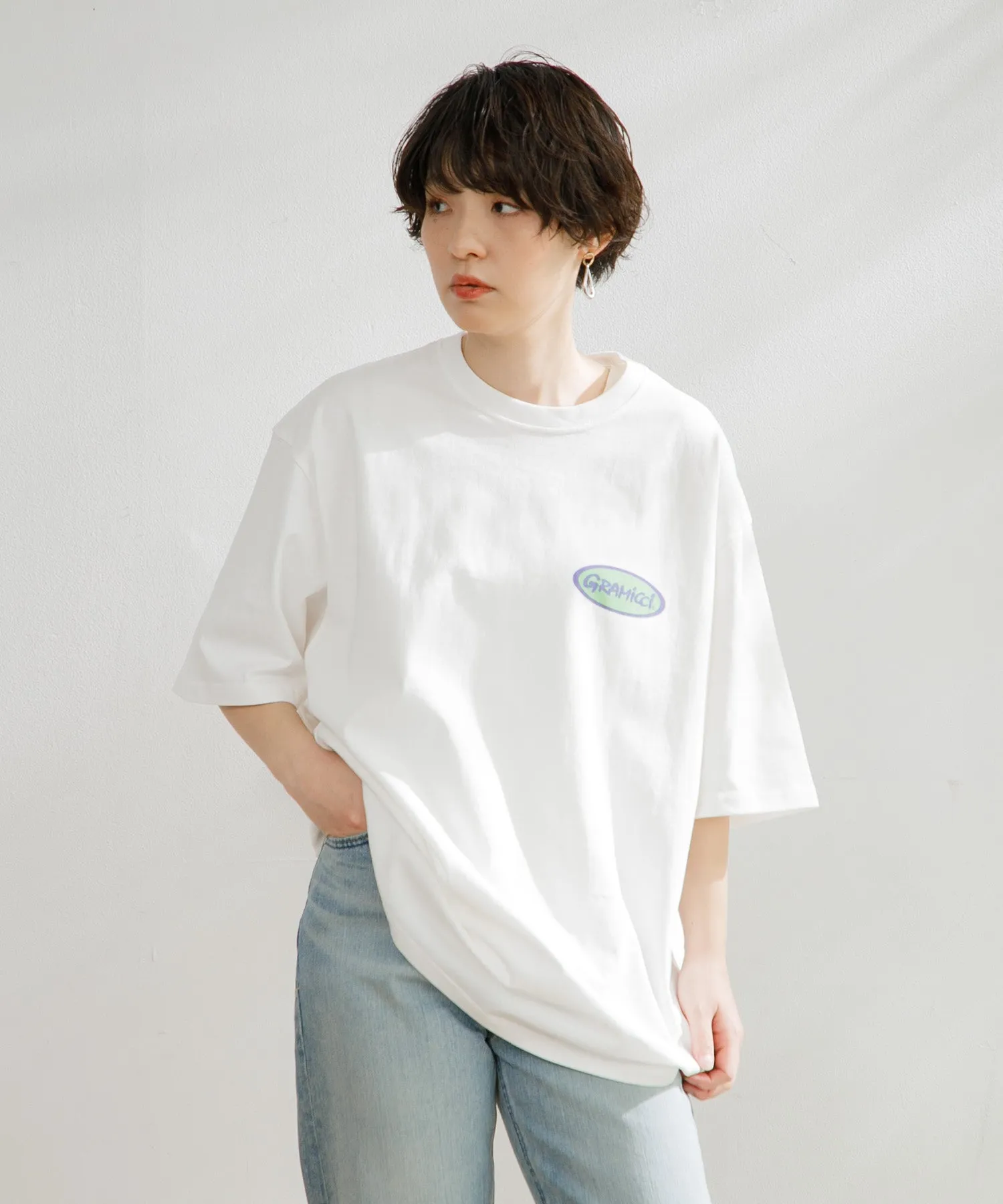 【MEN , WOMEN】GRAMICCI OVAL TEE