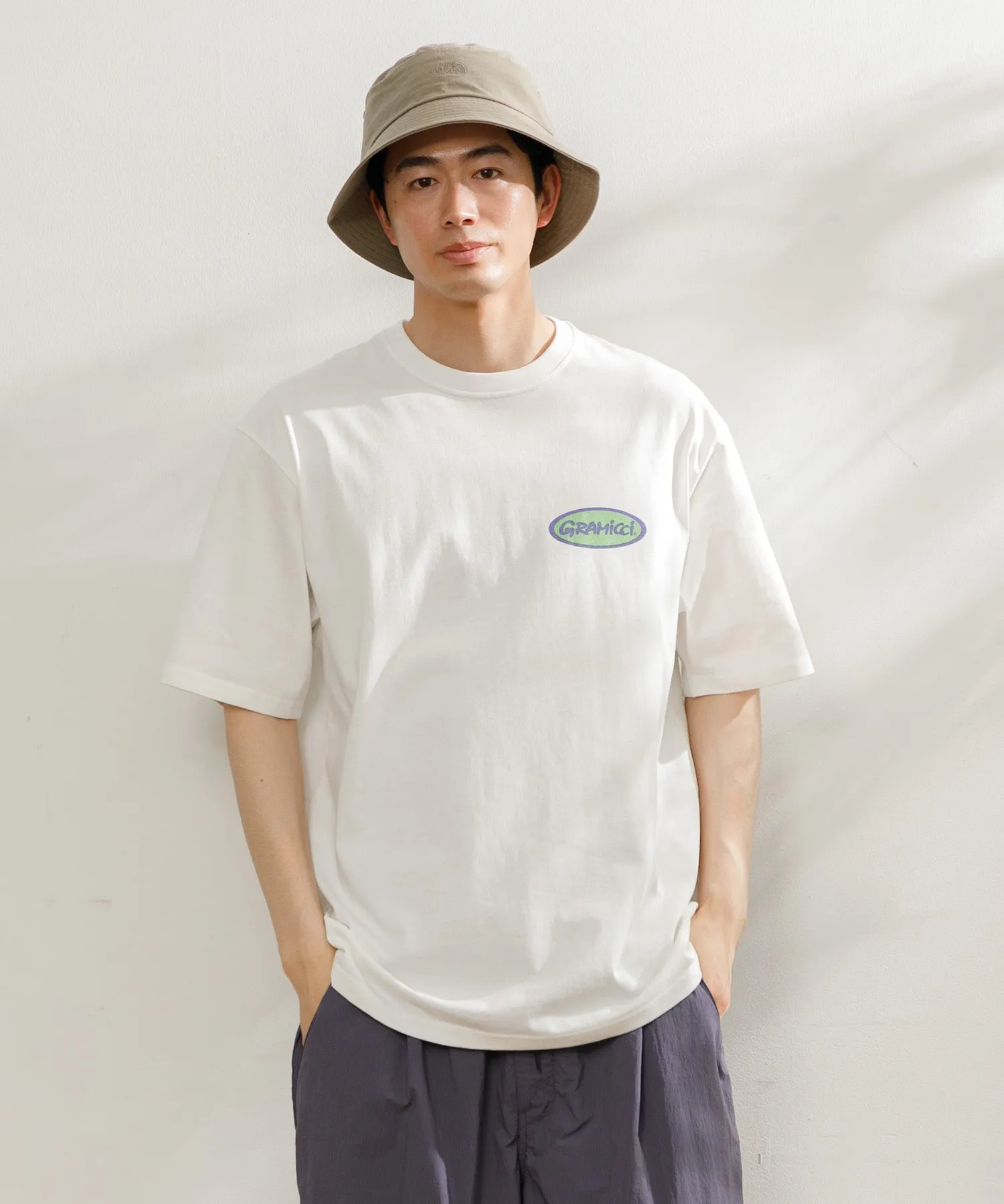 【MEN , WOMEN】GRAMICCI OVAL TEE